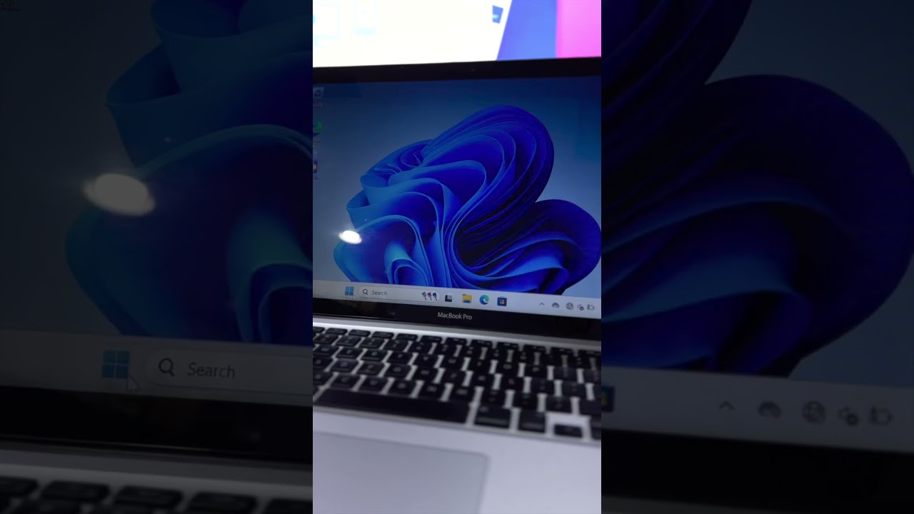 2012 macbook pro running windows 11! #hacks #mac #windows #fyp