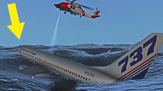 Airplane Emergency Landing on Water  Saved by Emergency Response Team in GTA 5 | GTA V