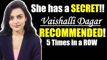 5 Times Recommended Vaishalli Dagar Ready to tell her all her Secret !! | Shubham Varshney