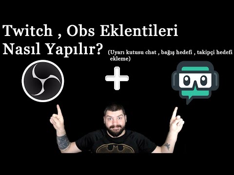 Obs Twitch Eklentileri | Chat ekleme | Bağış Hedefi ekleme | Tüm Eklentiler