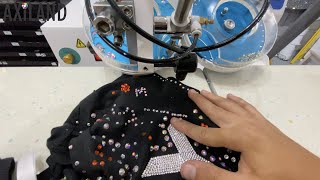 How To Use Automatic Ultrasonic Rhinestone Hotfixing Machine  AXILAND