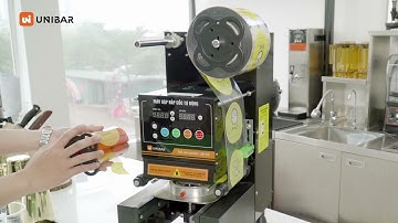 MÁY DẬP NẮP CỐC TỰ ĐỘNG UNIBAR UB-95: HƯỚNG DẪN VÀ REVIEW CHI TIẾT TỪ A ĐẾN Z