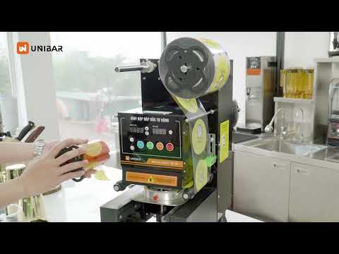 Video MÁY DẬP NẮP CỐC TỰ ĐỘNG UNIBAR UB-95: HƯỚNG DẪN VÀ... - youtube