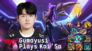 T1 ADC Gumayusi Plays Kai'Sa | Watch a Pro Rank Without Downtime