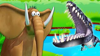 Up Close and Dangerous | Funny Jungle Animal Cartoon For Kids | Gazoon  The Official Channel