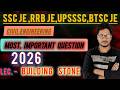 Building Stone Most Important Questions 2026 | SSC JE RRB JE UPSSSC JE | Vidyapath Engineers