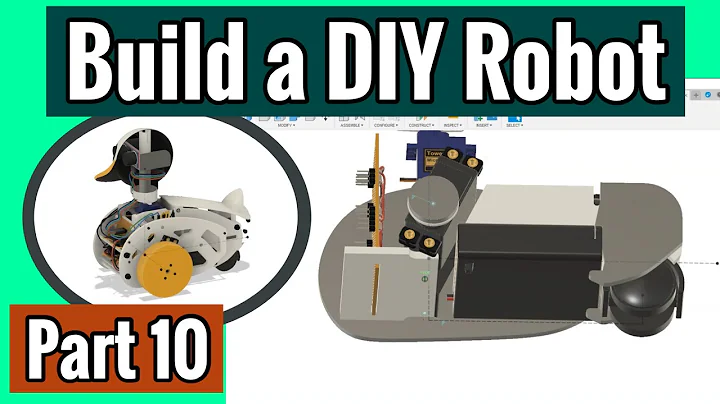 🤖 DIY Autonomous Mobile Robot Series - Part 10: Chassis design process with Fusion