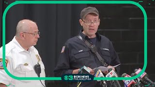 Officials, family representative of 2 missing children hold press conference after deadly flash floo
