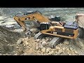 Caterpillar 385C Excavator Loading Trucks And Dumpers - Labrianidis SA