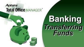 How to Record Funds Transfers in Total Office Manager