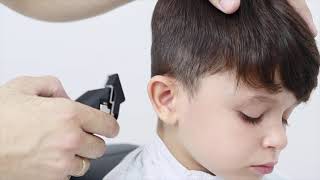 COMO FAZER CORTE TRADICIONAL INFANTIL MASCULINO COM VITOR CORREIA BARBER