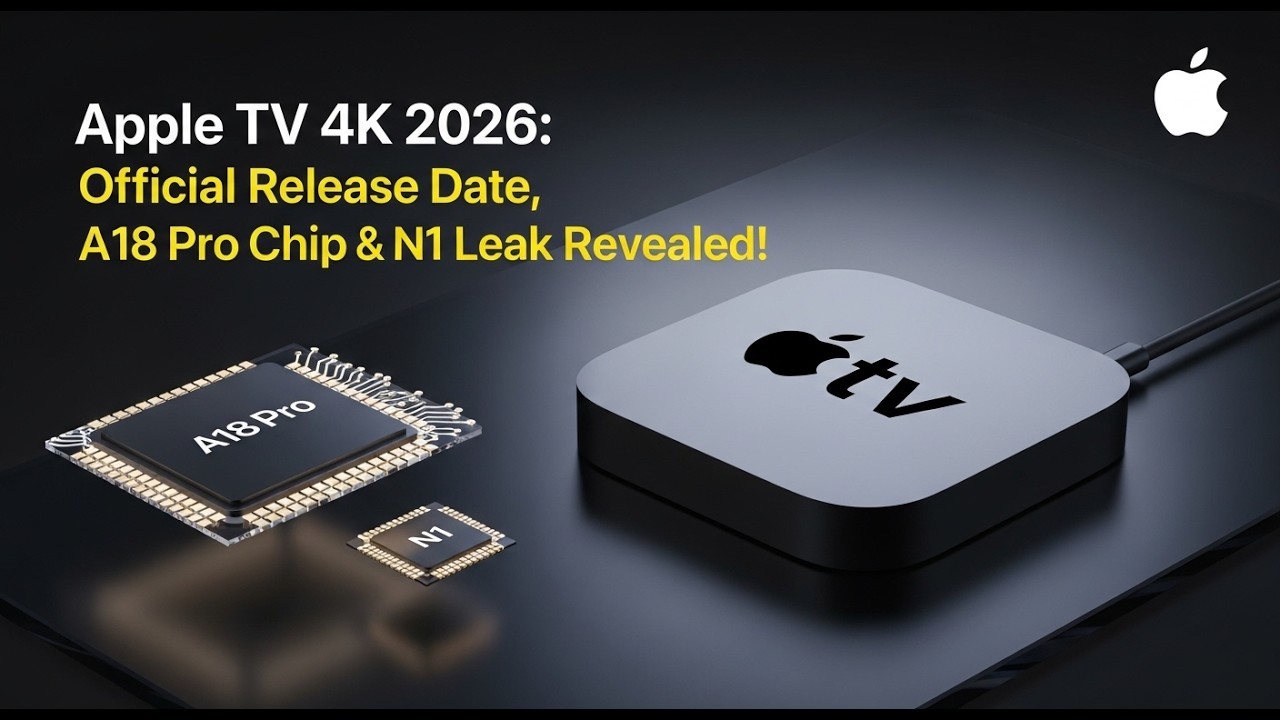 Apple TV 4K 2026: Official Release Date, A18 Pro Chip & N1 Leak