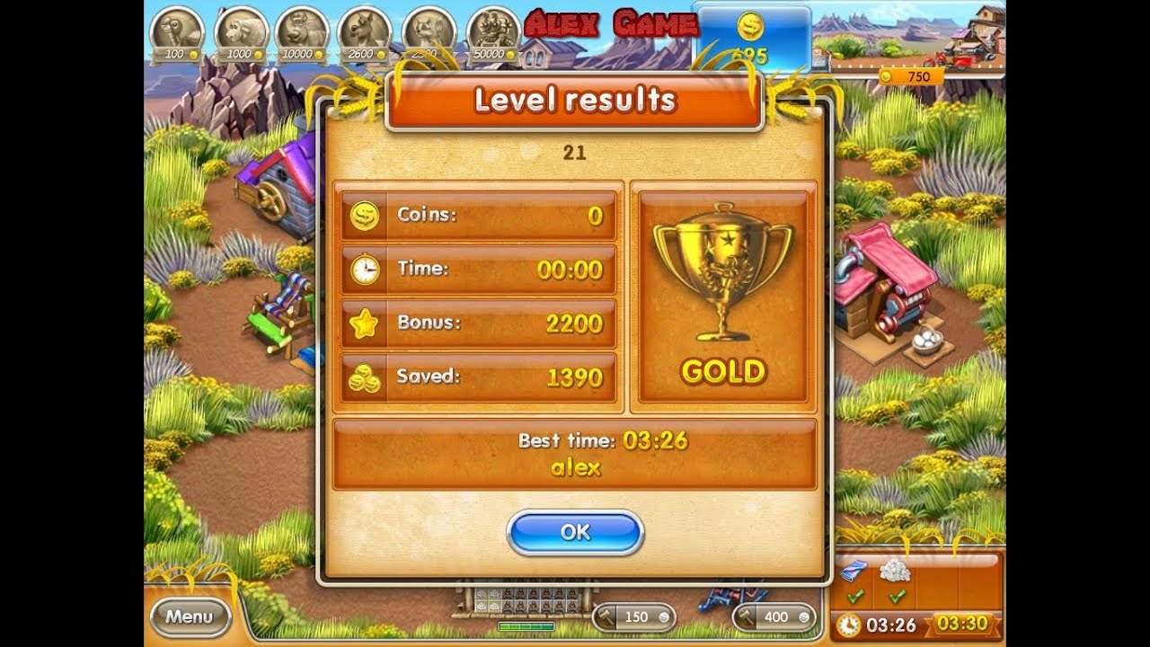 Farm Frenzy 3 American Pie Level 21 Only Gold Veselaya Ferma 3 Amerikanskij Pirog Uroven 21 Zoloto Youtube