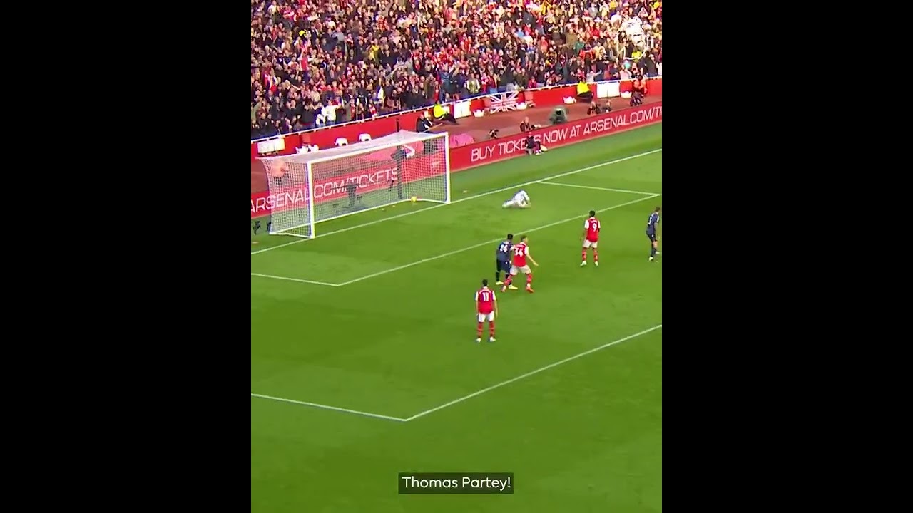 Thomas Partey goal against Nottingham Forest