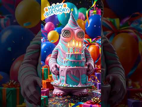 Slime Party: Happy B-day! #happybirthday #birthday #happybirthdaysong
