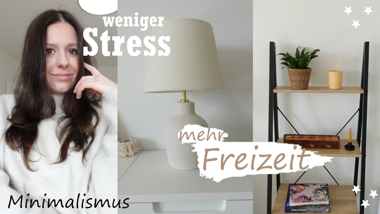 WENIGER Stress, mehr FREIZEIT - So erkennst du Zeitfresser! | Minimalismus
