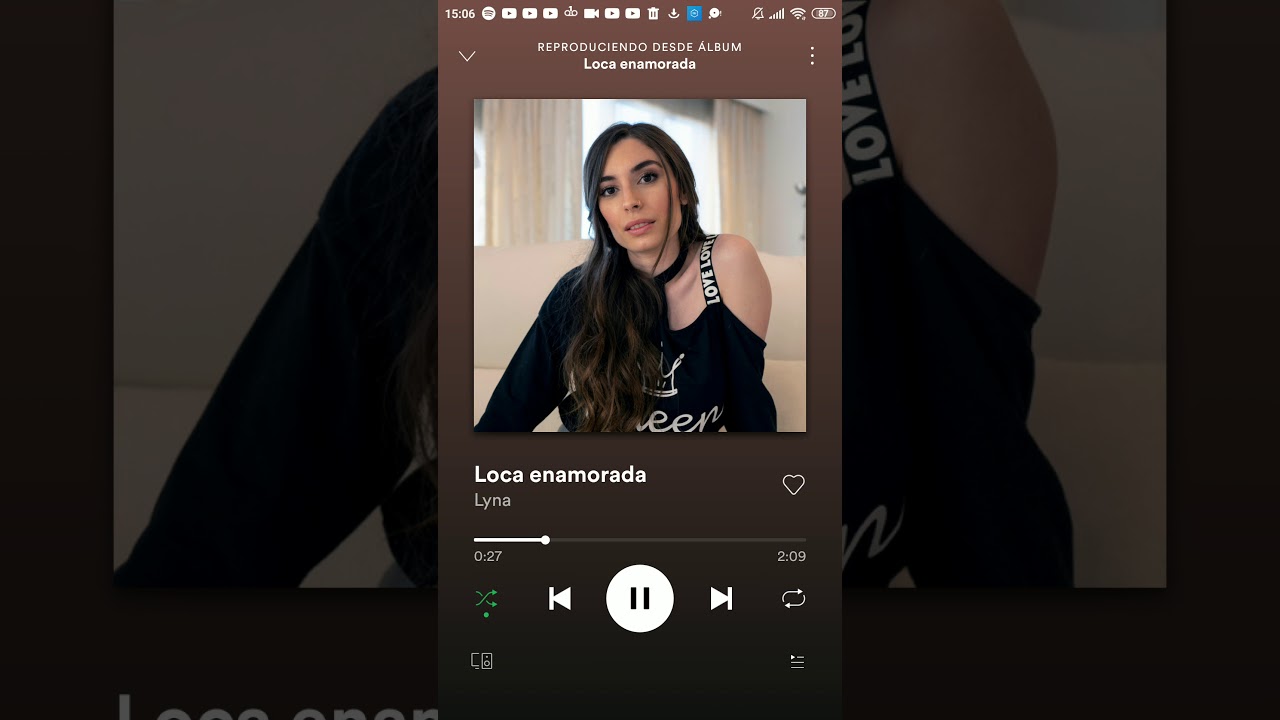 Canción De Lyna Loca Enamorada La Tengo Antes Que Salga V Youtube
