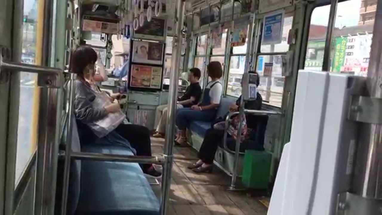 路面電車車内走行音 熊本市交通局 Youtube