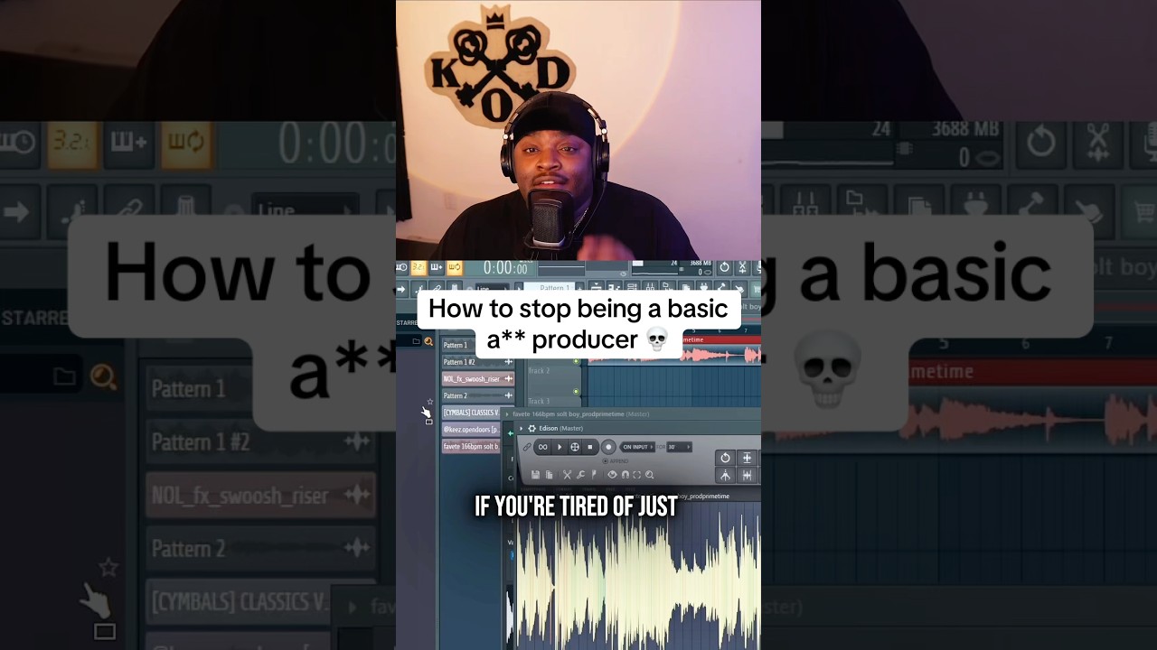 Watch How to STOP being a BASIC A** Producer! 💀 on YouTube Watch How to STOP being a BASIC A** Producer! 💀 on YouTube