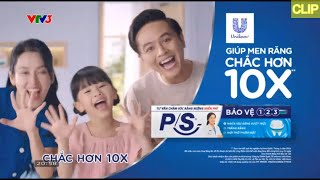 (G\&TN) VTV3 - Nhạc quảng cáo kem đánh răng P\/S bảo vệ 123 mới - Giúp men răng chắc hơn 10X (15s)