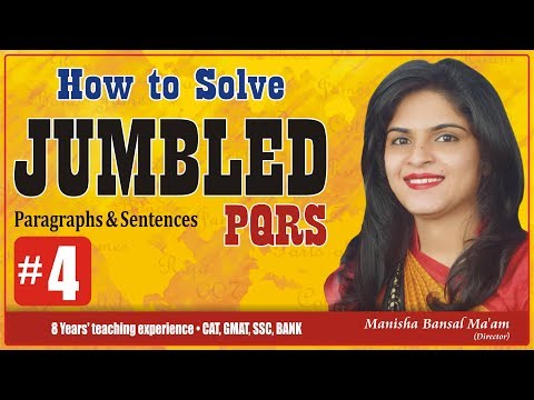 Best Trick To Solve Jumbled Sentences within 2 secs for SSC, CPO, CDS, BANK exams Part #4