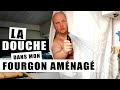 🚿 Ma DOUCHE dans mon FOURGON AMÉNAGÉ idéale en hiver  ❗ (vanlife)