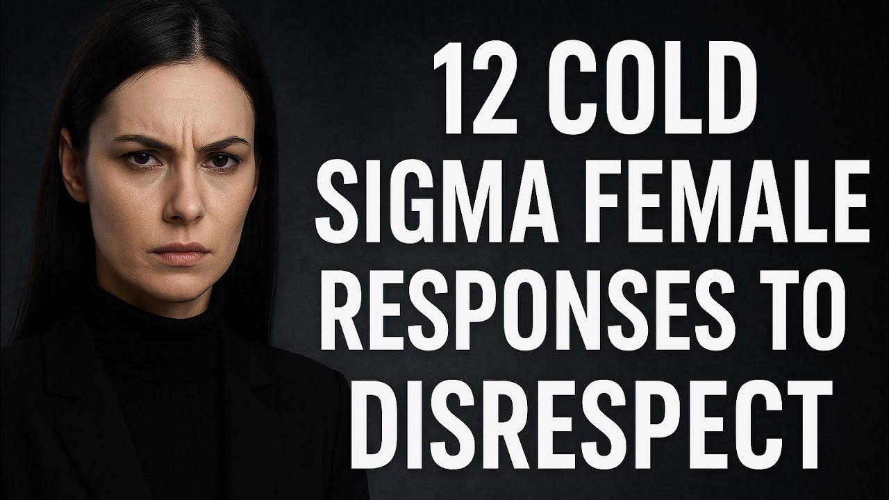 12 холодных ответов женщин-сигм на неуважение