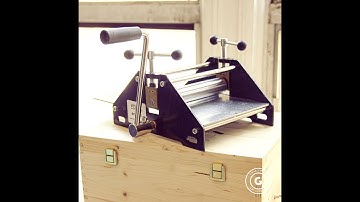 FOME - etching printing press - unboxing