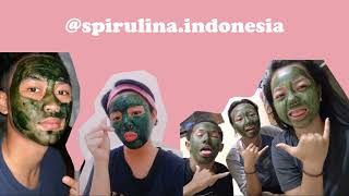 masker spirulina dicampur minyak zaitun