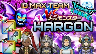 Dragon Quest Walk High Priest Hargon Vs Io Team