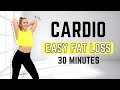 🔥30 Min CARDIO FAT BURN🔥14 Days Weight Loss Challenge - No Jumping, No Squat, No Lunge🔥Diet Workout🔥
