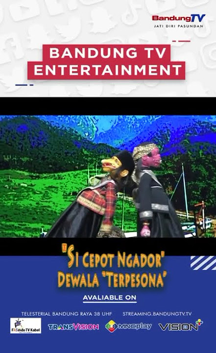 Cepot duet lagu 'Terpesona' #bandungtv #cepot #sicepotngador  #wayanggolek