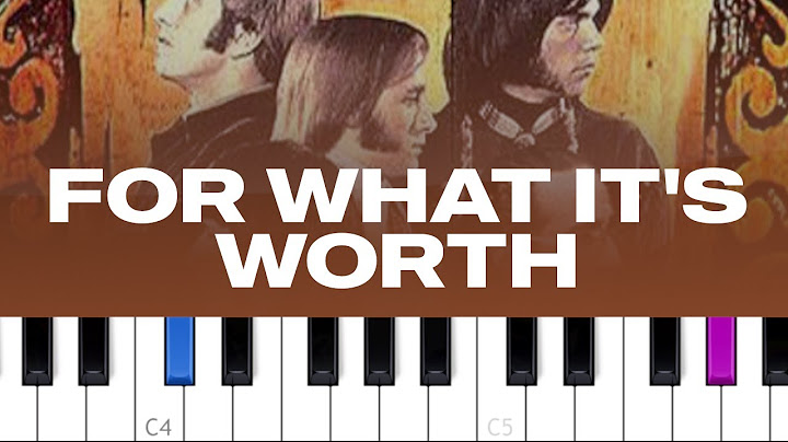 For What It’s Worth Piano version - Piano performance video thumbnail