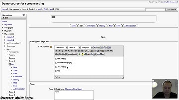 How to set up a Wiki activity in Moodle 2.3