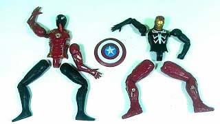 Assemble toys Venom Vs Ironman Avengers toys