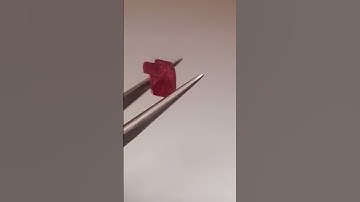 Tinh thể Spinel Lục Yên đỏ đẹp #gemstone #ruby #gem #sapphire #love