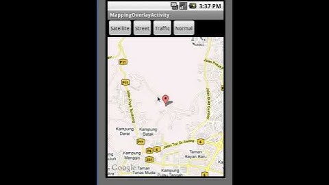 Android Map API Overlay