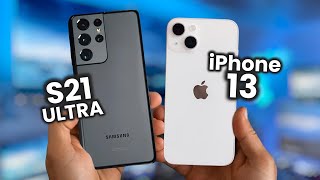 iPhone 13 vs Galaxy S21 Ultra en 2024 ¿Cuál Comprar?