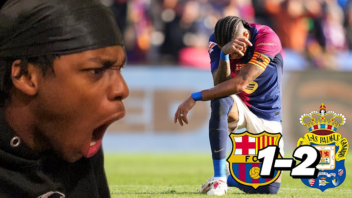 WHAT THE F*** IS GOING ON | Barcelona 1-2 Las Palmas