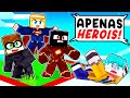 PRESOS em uma CHUNK como SUPER HEROIS no Minecraft image