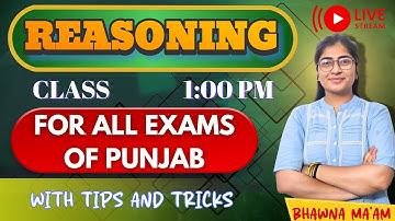 Reasoning Class -9|| CODING DECODING  | Psssb Excise Inspector,Patwari,Vdo, Punjab Police Asi Exams
