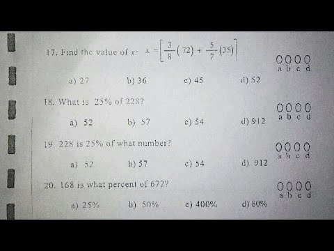 Civil Service Exam MATH REVIEWER från slumpmässigt inlägg