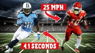 Top 10 FASTEST Players In NFL History