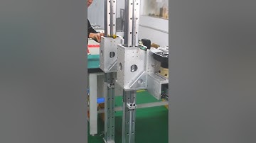 2Z multi axis rack and pinion linear motion cartesian robot system  #linearmotion  #linearactuator