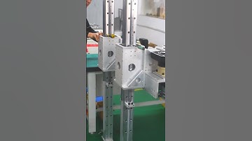 2Z multi axis rack and pinion linear motion cartesian robot system  #linearmotion  #linearactuator