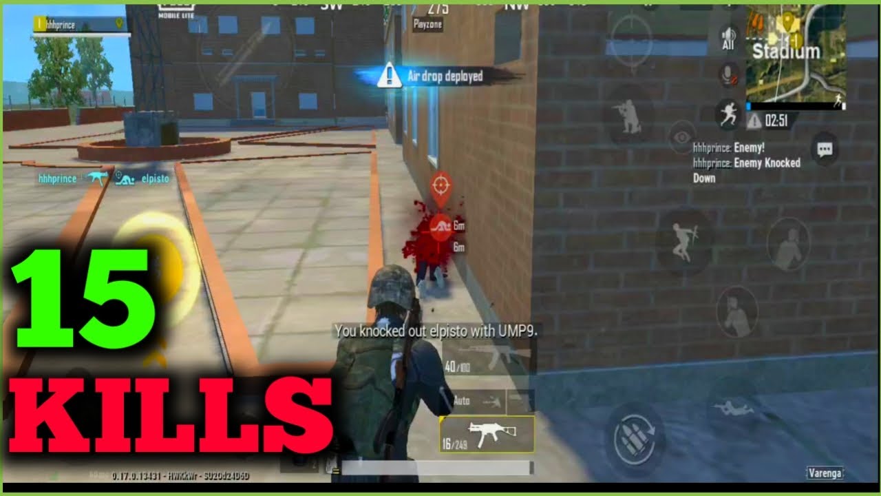 15 kills Solo vs Squad Rush Gameplay// Pubg Mobile Lite - YouTube
