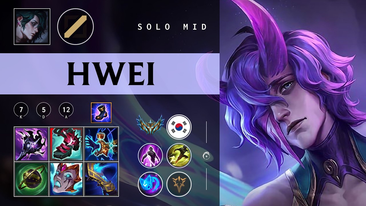 Hwei Mid vs Naafiri - KR Challenger Patch 26.04