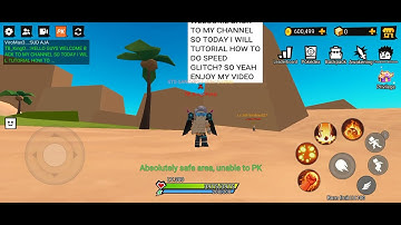 turorial to do speed glitch in the anine showdown part 1 #blockmango #animeshowdown