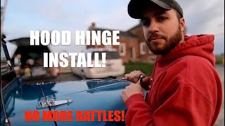 Kentrol Stainless-Steel Hood Hinge Install For 55-95 Jeep Cjyj