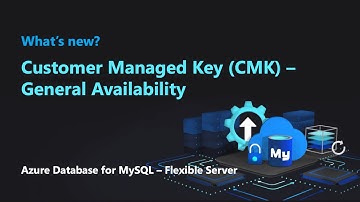 Data encryption with Customer Managed Keys (CMK) (General Availability)